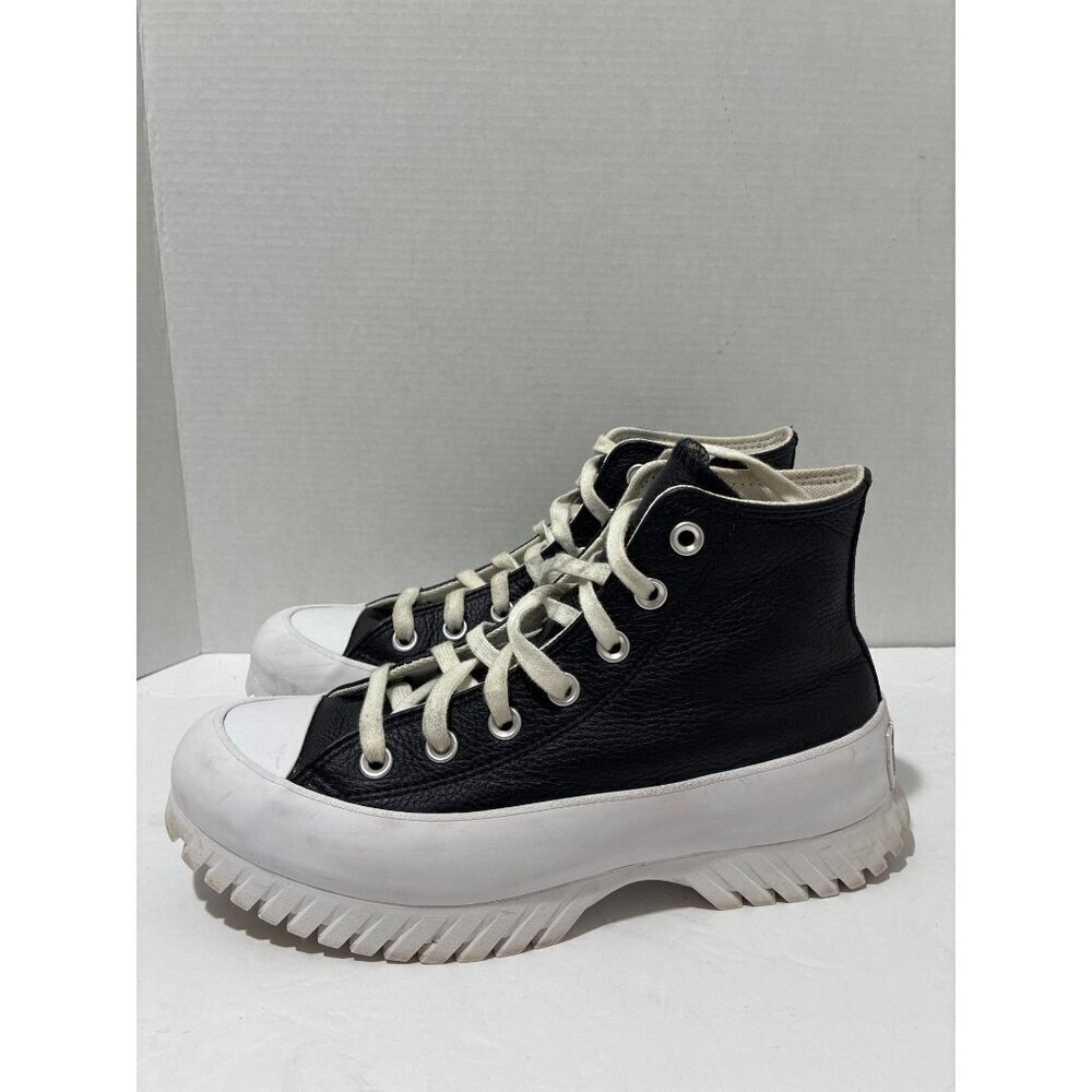 Converse Chuck Taylor All Star Lugged 2.0 Leather Black Womens 7.5 y2k platform